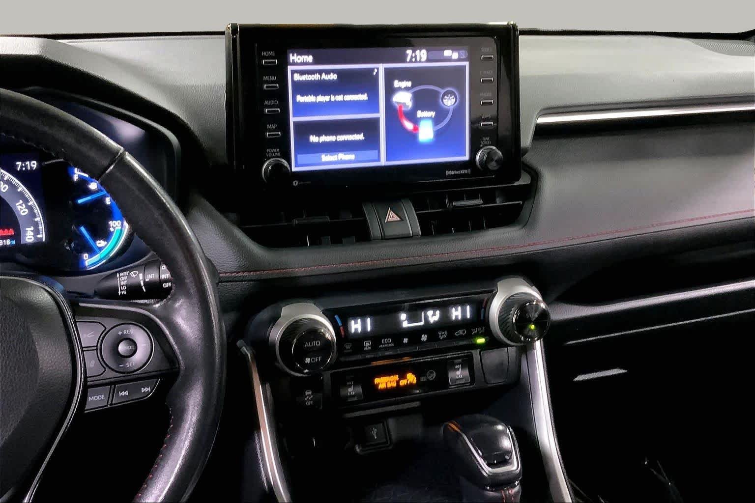 Used 2021 Midnight Black Metallic Toyota SE image 7