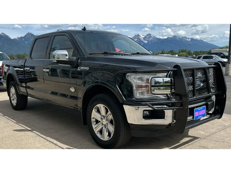 Used 2020 Agate Black Metallic Ford King Ranch image 1
