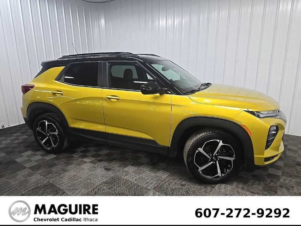 Used 2023 Nitro Yellow Metallic Chevrolet RS image 1