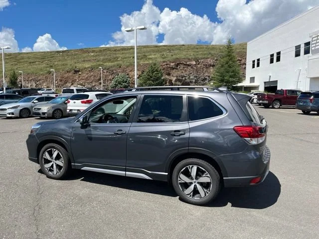 Used 2021 Magnetite Gray Metallic Subaru Touring image 12