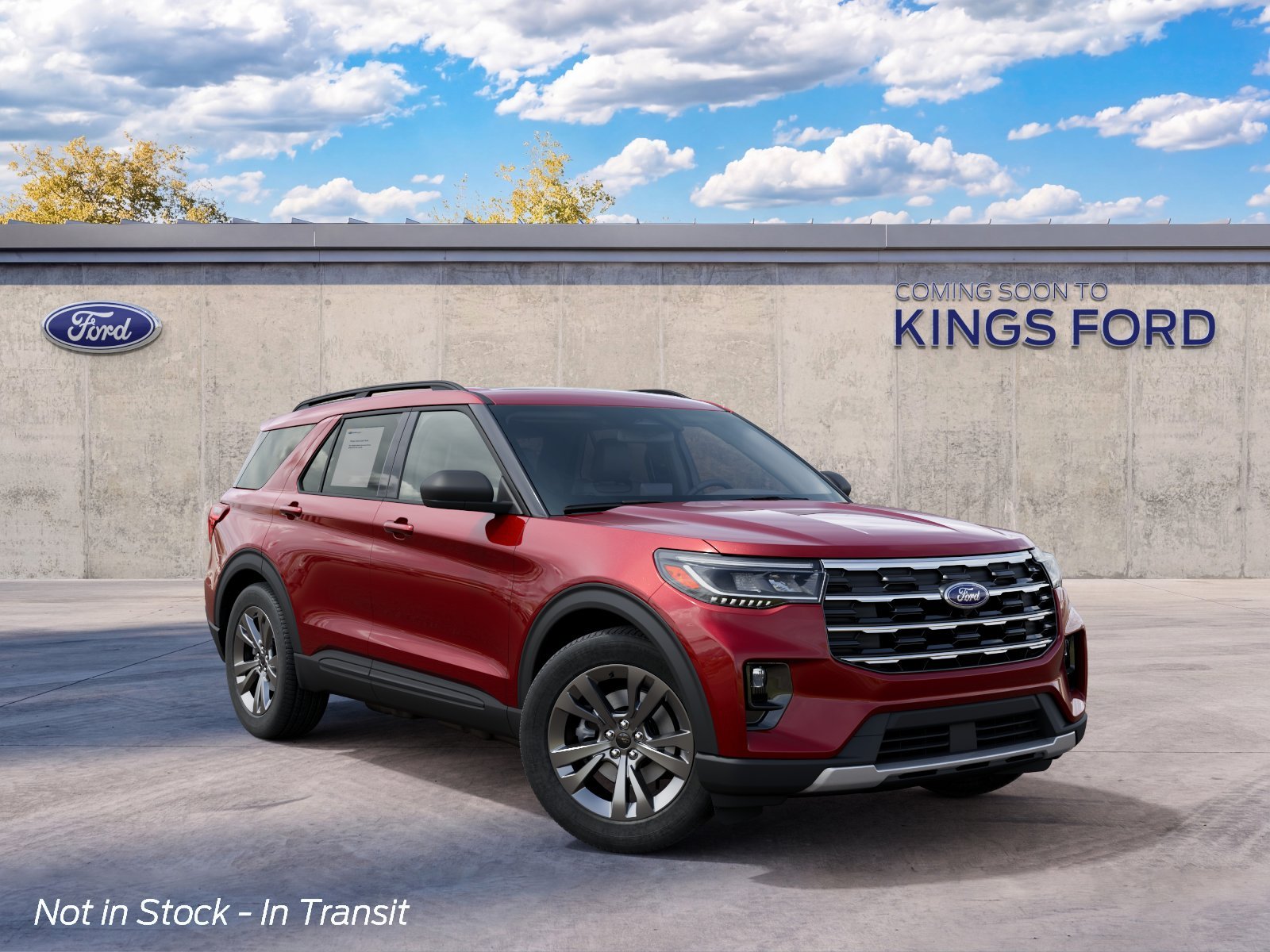 New 2027 Ruby Red Metallic Tinted Clearcoat Ford Active image 4