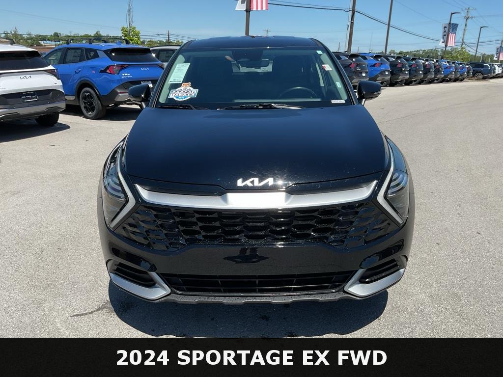 Used 2024 Ebony Black Kia EX image 3