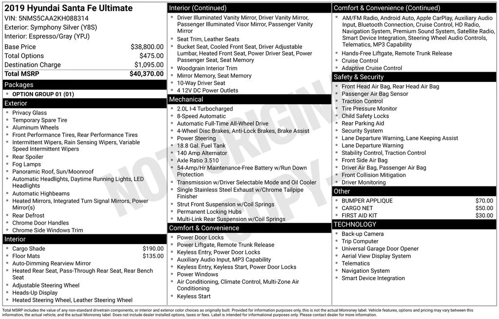 Used 2019 Silver Hyundai Ultimate image 6