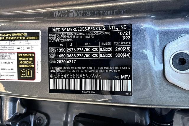 Certified Used 2022 Gray Mercedes-Benz GLE 350 image 30