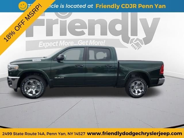 New 2026 Serrano Green Metallic RAM Big Horn/Lone Star image 2