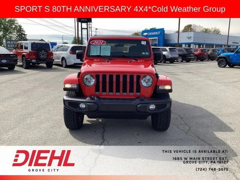 Used 2021  Jeep 80th Anniversary image 2