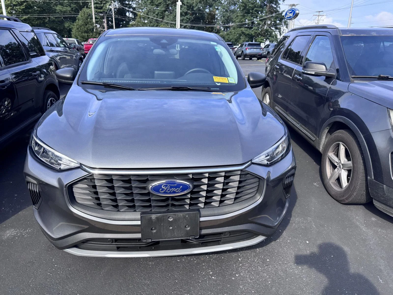 Used 2023 Carbonized Gray Ford Active image 2