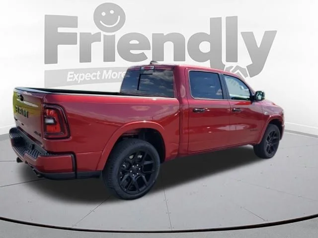New 2026 Molten Red Pearl-Coat Exterior Paint RAM Laramie image 5