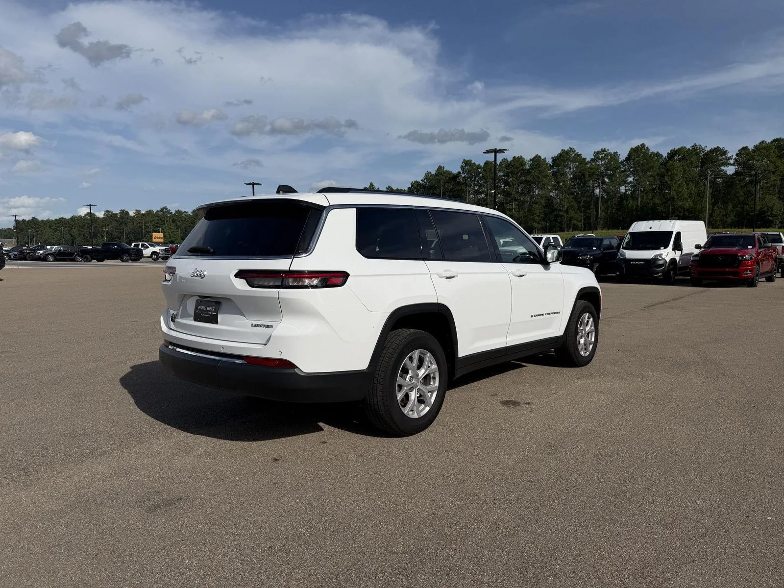 Used 2023 Bright White Clearcoat Jeep Limited image 6