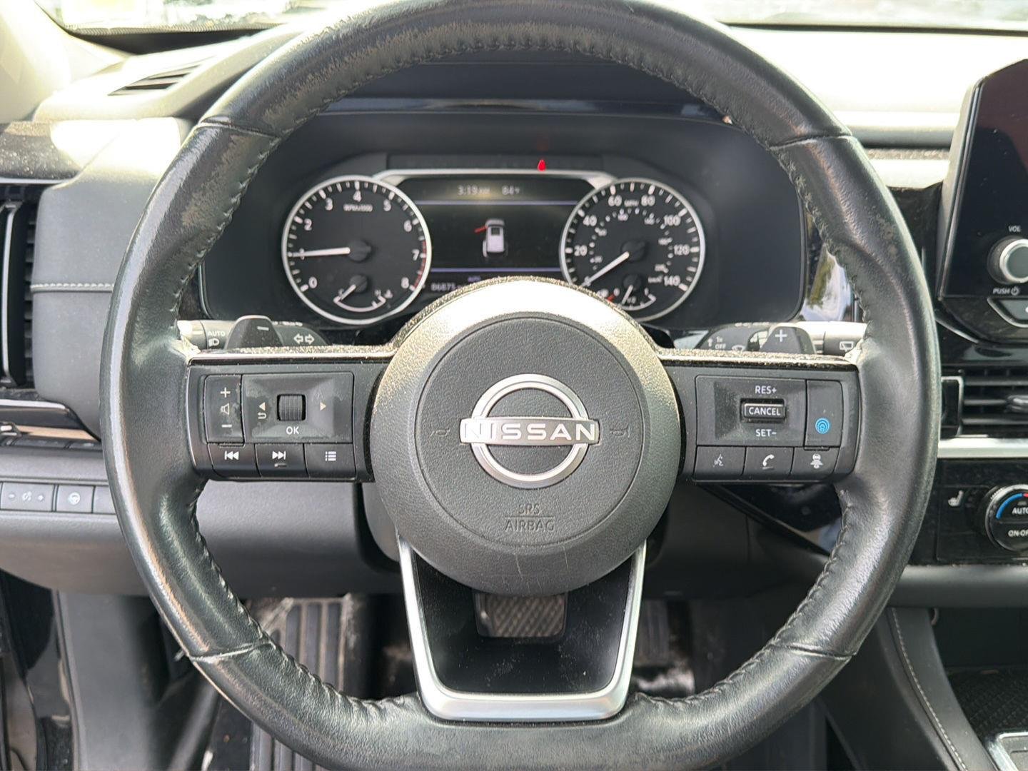 Used 2022 Super Black Nissan SV image 17