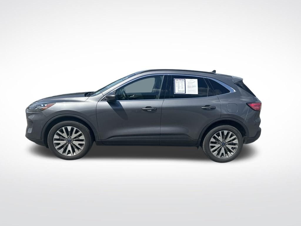 Certified Used 2022 Gray Metallic Ford Titanium image 2