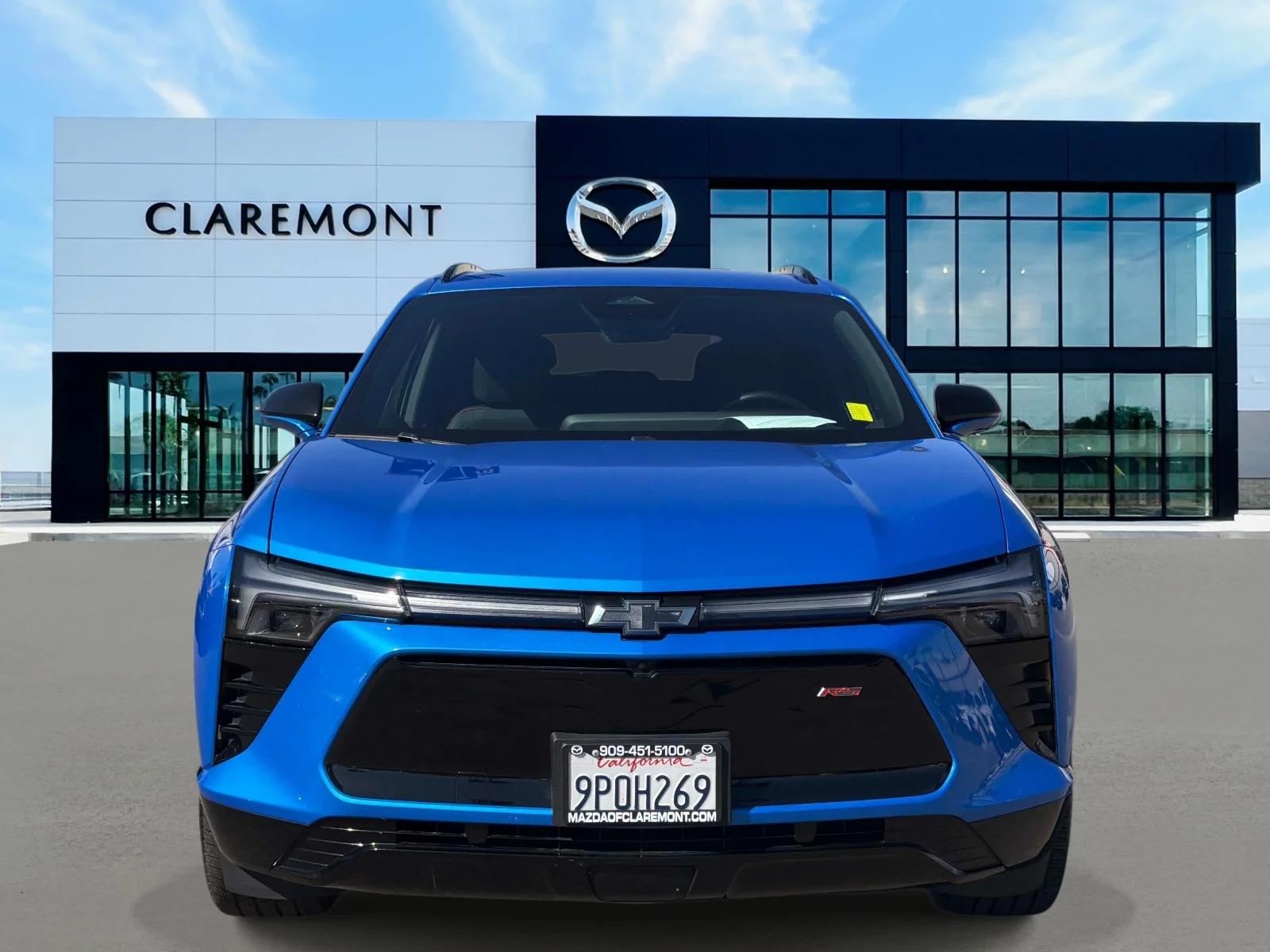 Used 2024 Riptide Blue Metallic Chevrolet eAWD 4dr RS w/1RS image 2
