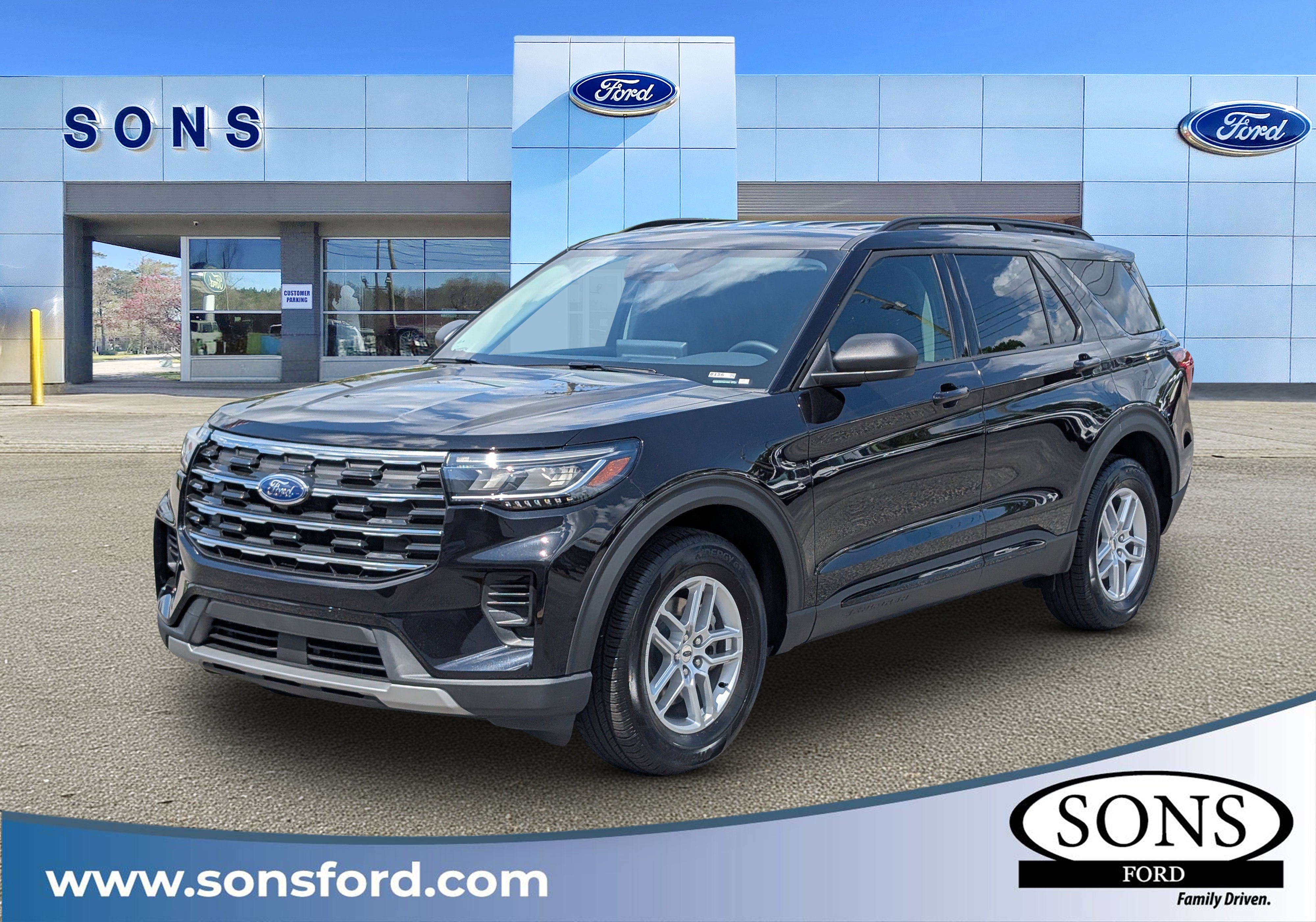 New 2026 Agate Black Metallic FORD Active image 1