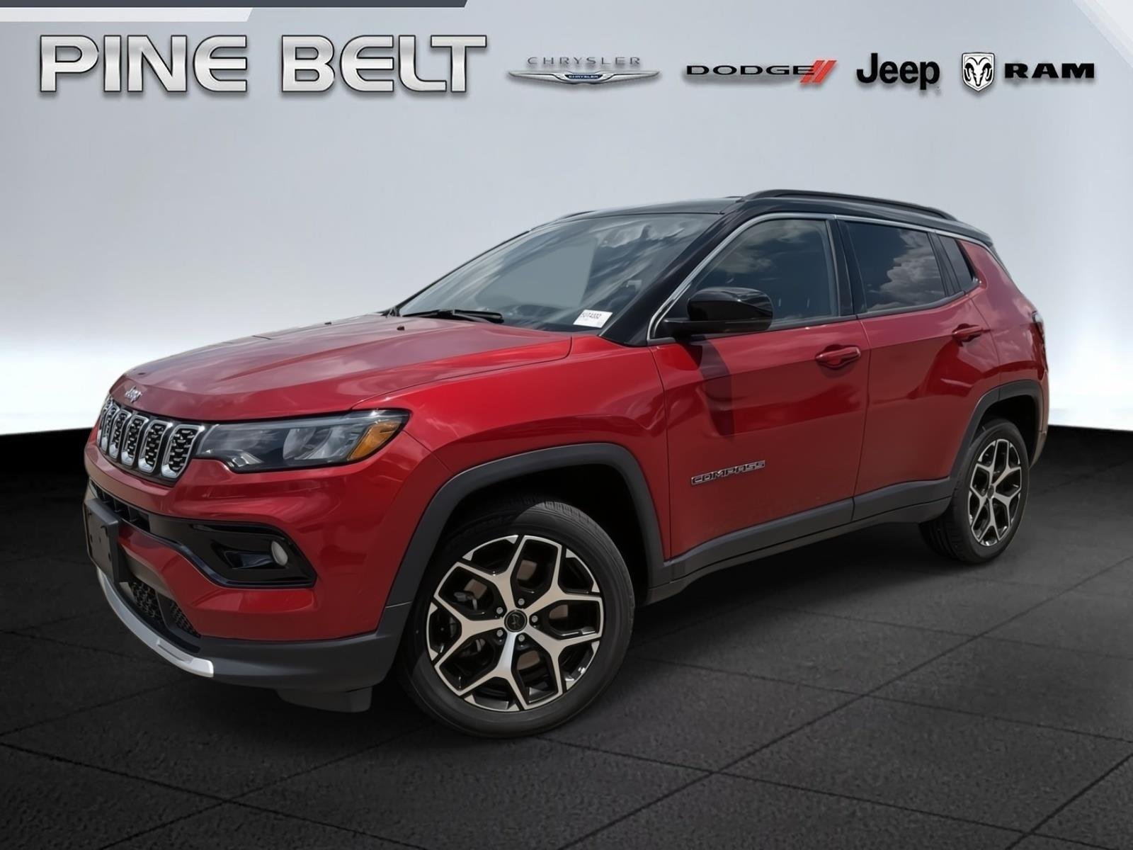Used 2025 Red Hot Pearlcoat Jeep Limited image 1