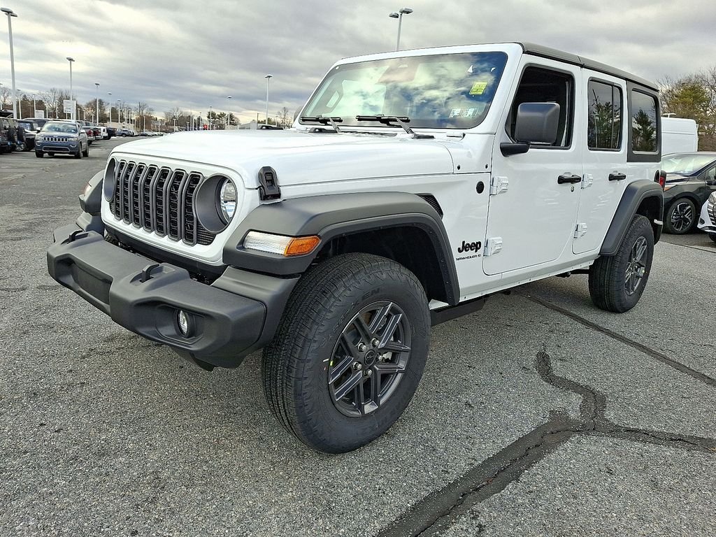 New 2026 Bright White Clearcoat Jeep Sport S image 2