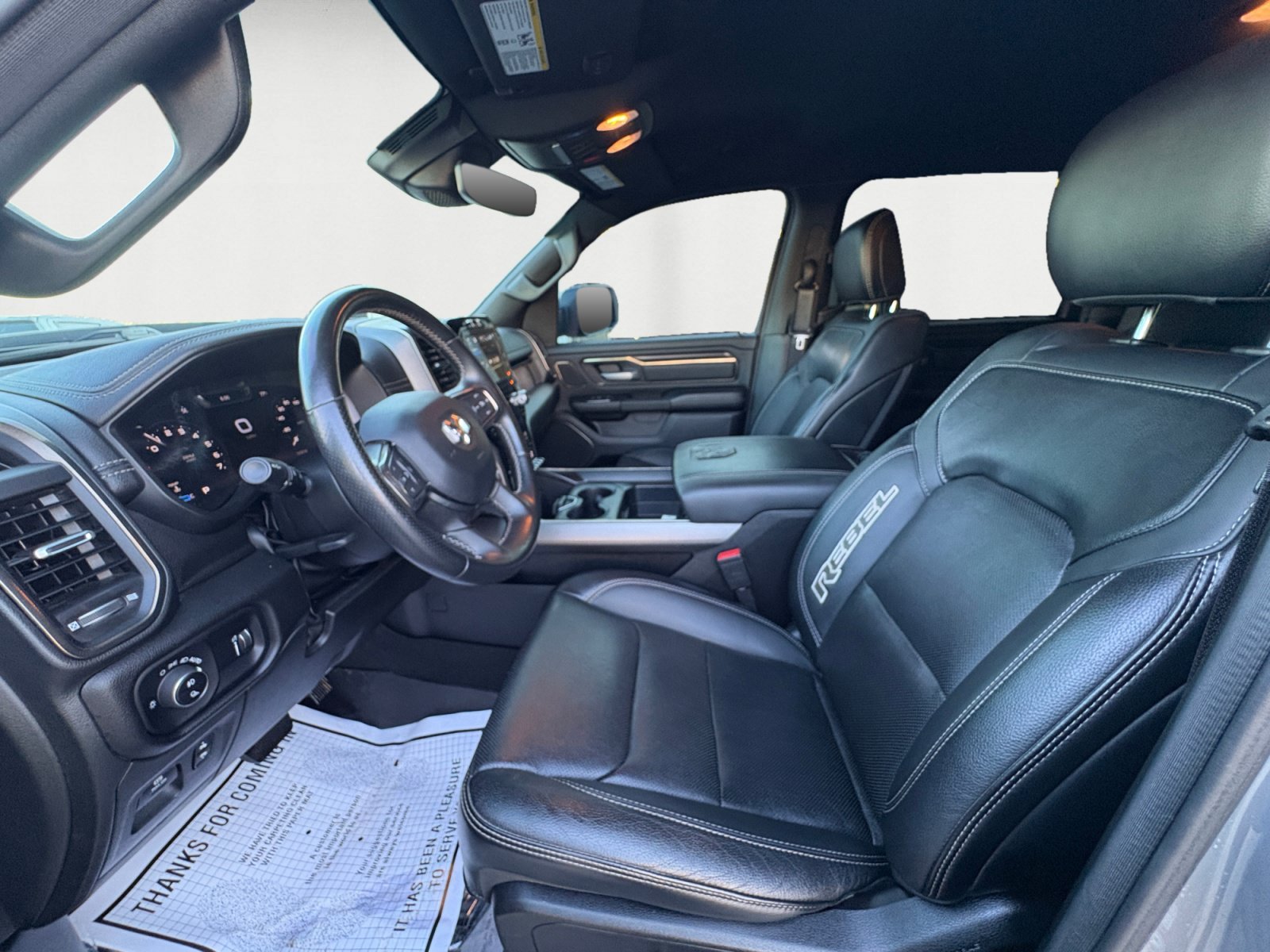 Used 2023 Ceramic Gray Clearcoat Ram Rebel image 10