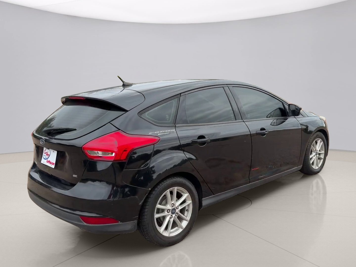 Used 2016 Black Ford SE HATCHBA image 5