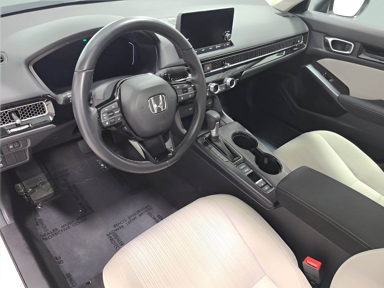 Certified Used 2024 Platinum White Pearl Honda 1.5T 4D EX image 21