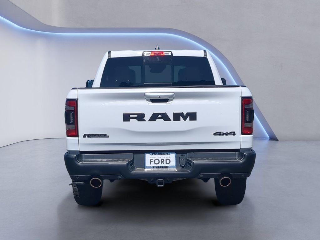 Used 2022 Bright White Clearcoat Ram Rebel image 6