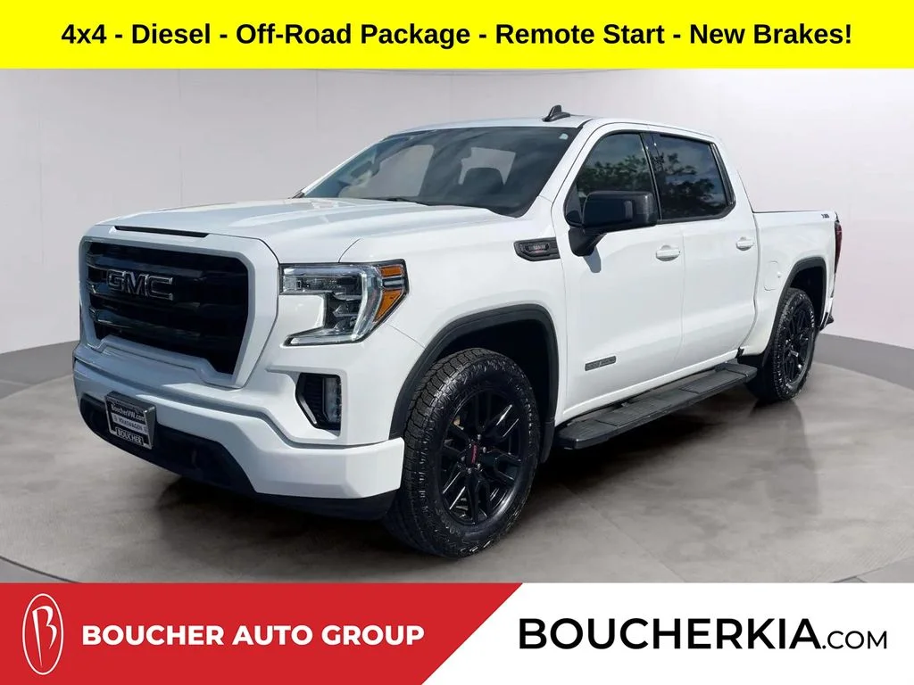 Used 2021 Summit White GMC Elevation image 1