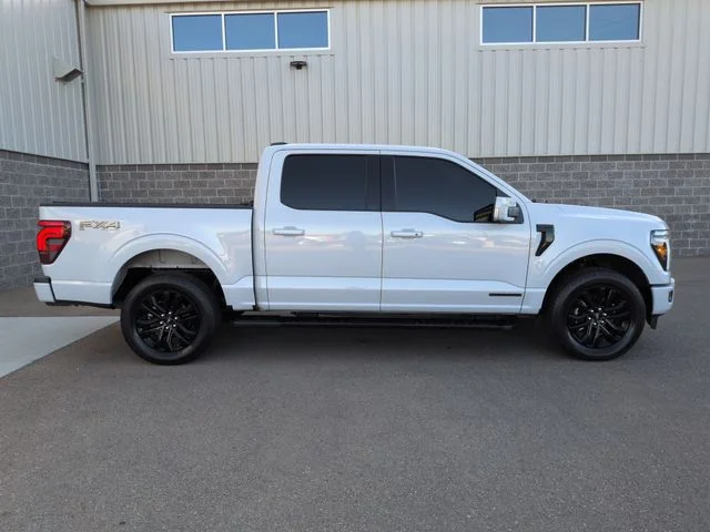 Certified Used 2025 White Ford Lariat image 2