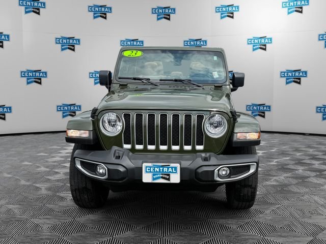 Certified Used 2023 Green Jeep Sahara image 9
