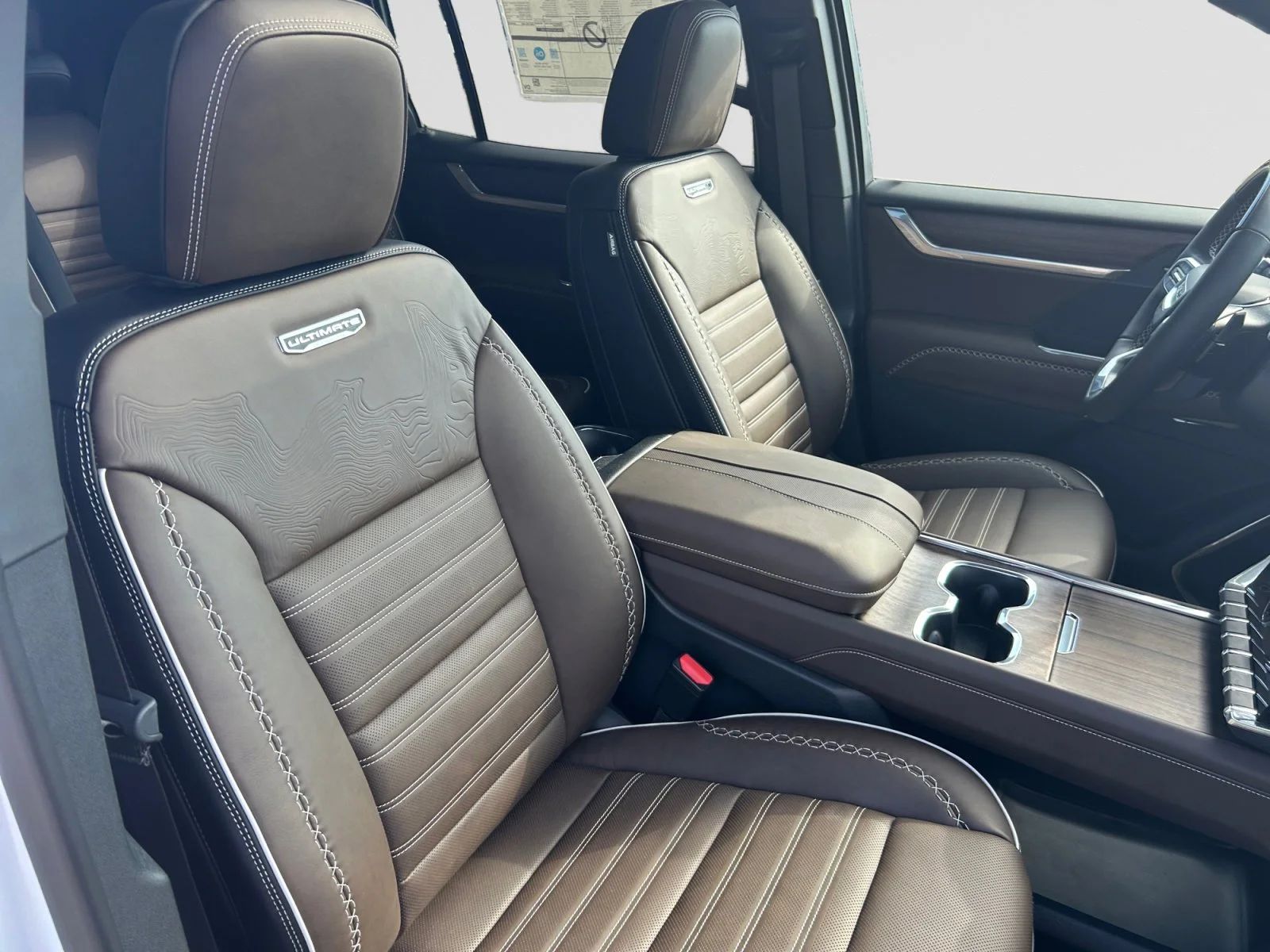 New 2026 Summit White GMC Denali Ultimate AWD image 12