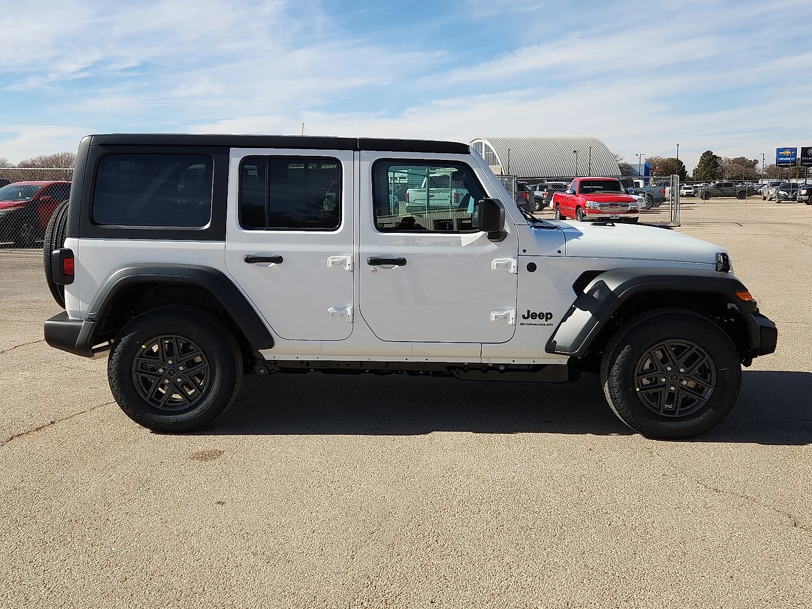 New 2026 Bright White Clear-Coat  Paint Jeep 4-DOOR SPORT S image 5