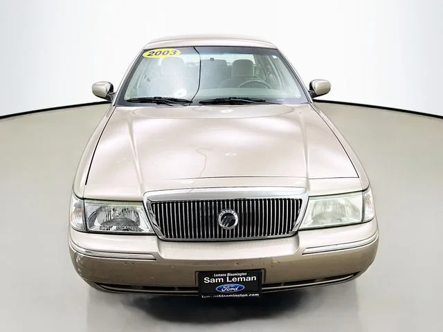 Used 2003 Mercury Grand Marquis GS with VIN 2MEFM74W93X654134 for sale in Bloomington, IL