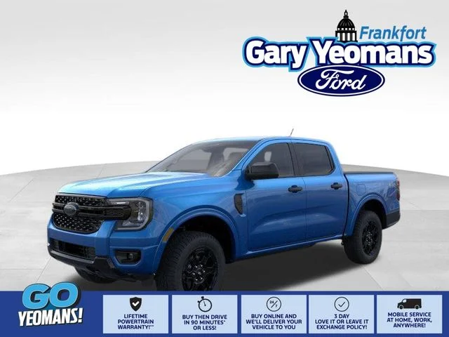 New 2026 Velocity Blue Metallic Ford XLT image 1