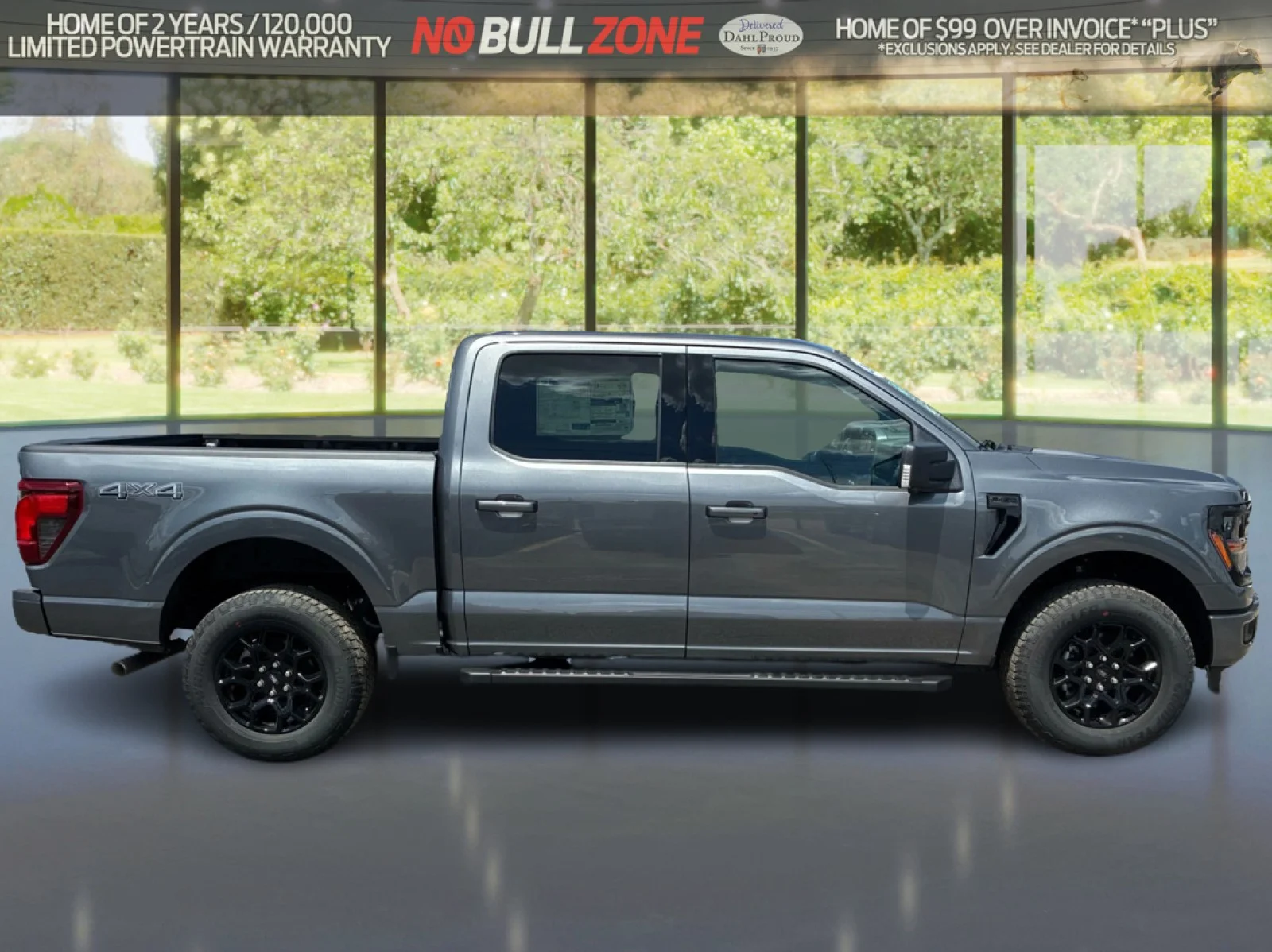 New 2026 Carbonized Gray Metallic Ford XLT image 6