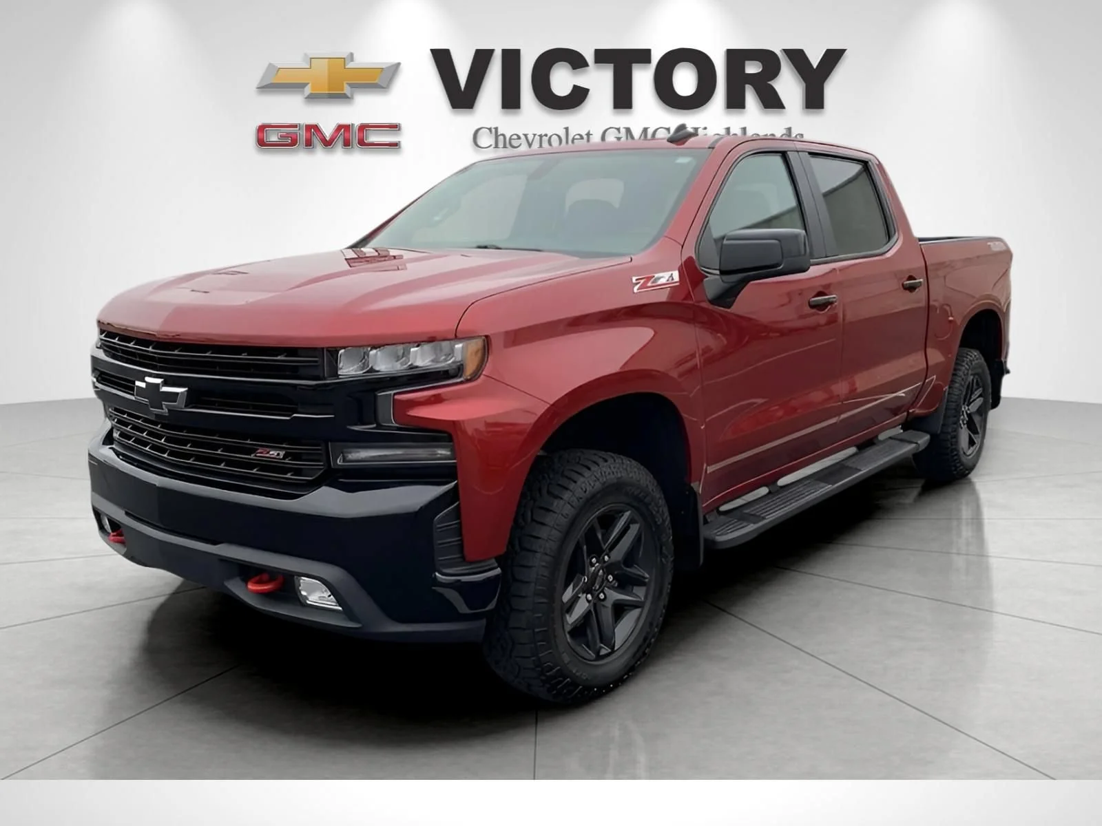 Used 2022 CHERRY RED TINTCOAT Chevrolet LT Trail Boss image 7