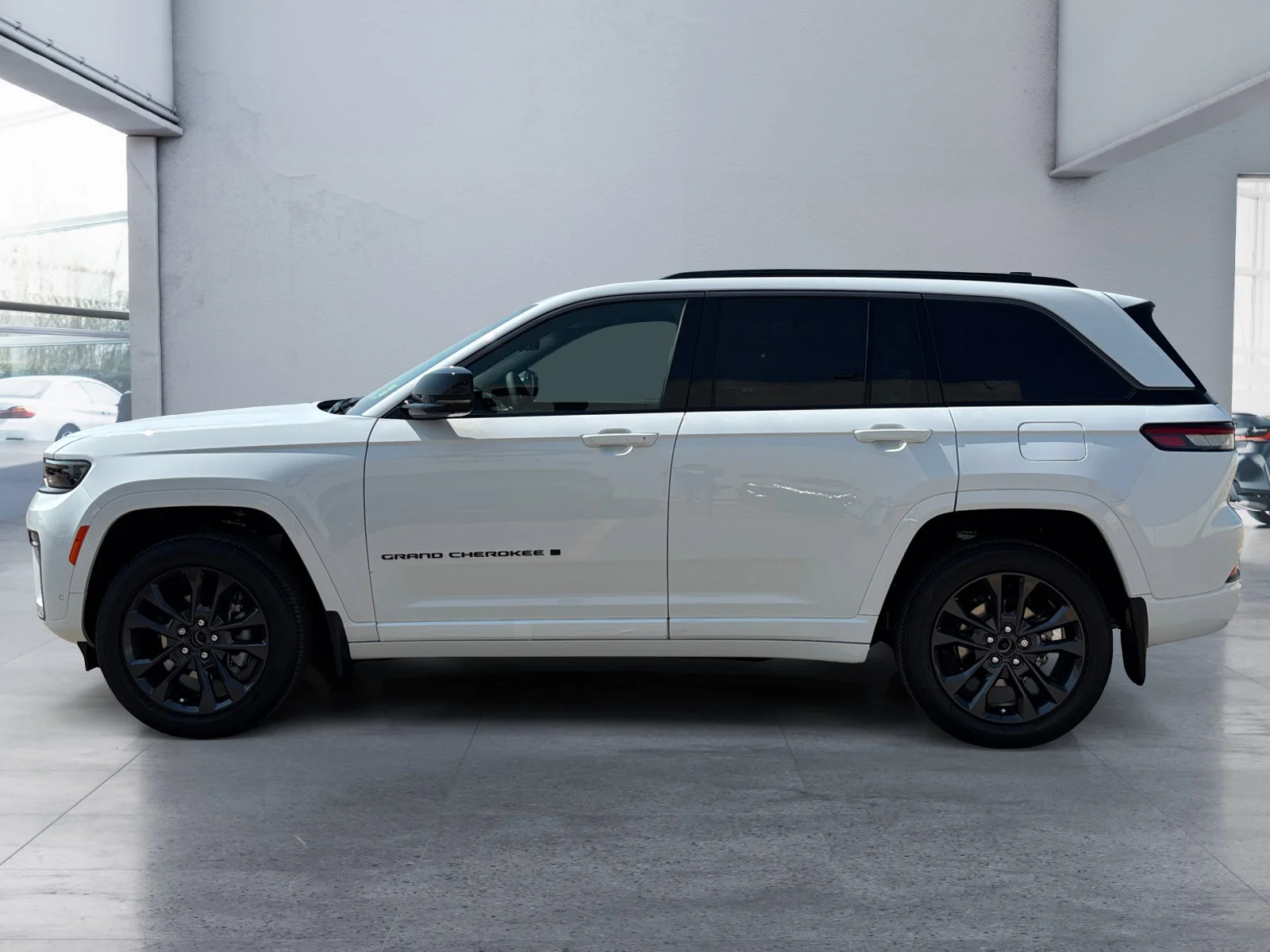 New 2026 Bright White Jeep Limited Reserve image 2