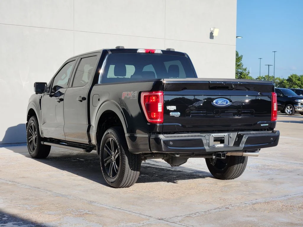 Used 2022 Agate Black Metallic Ford XLT image 6