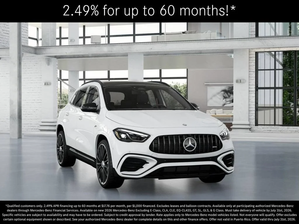 New 2026 Polar White Mercedes-Benz AMG® GLA 35 4MATIC SUV image 51