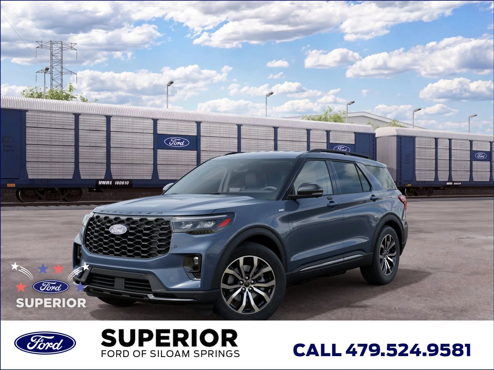 New 2027 Vapor Blue Ford ST-Line image 2