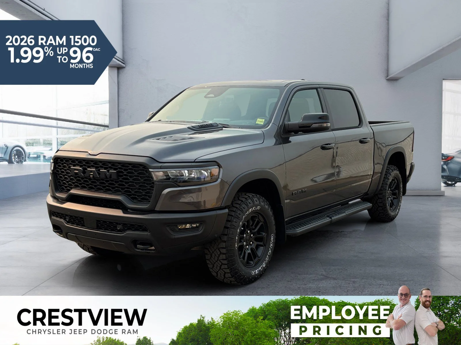 New 2026 Granite Crystal Metallic Ram Rebel image 1