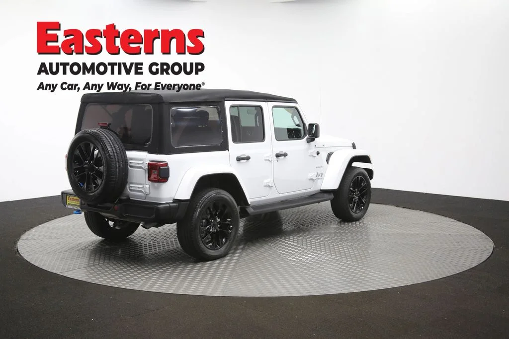 Used 2022 White Jeep Unlimited Sahara 4xe image 42