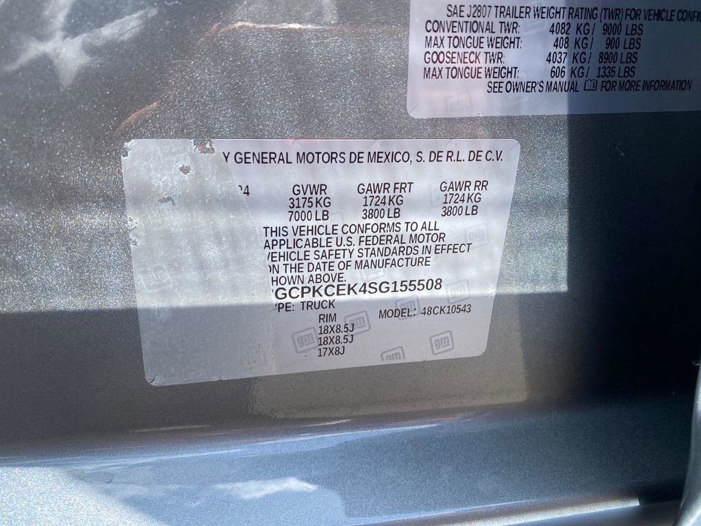 Used 2025 Sterling Gray Metallic Chevrolet Custom Trail Boss image 29