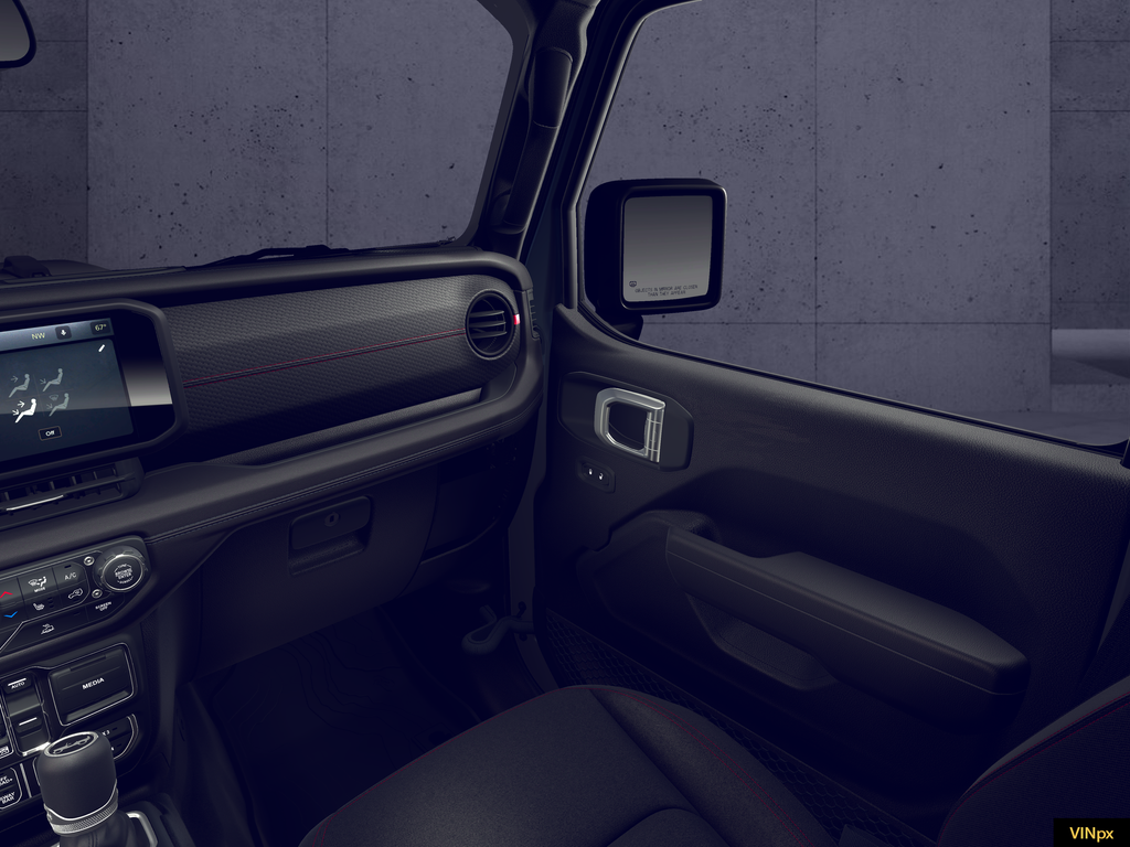 New 2026 Bright White Clear-Coat Exterior Paint Jeep Rubicon image 20