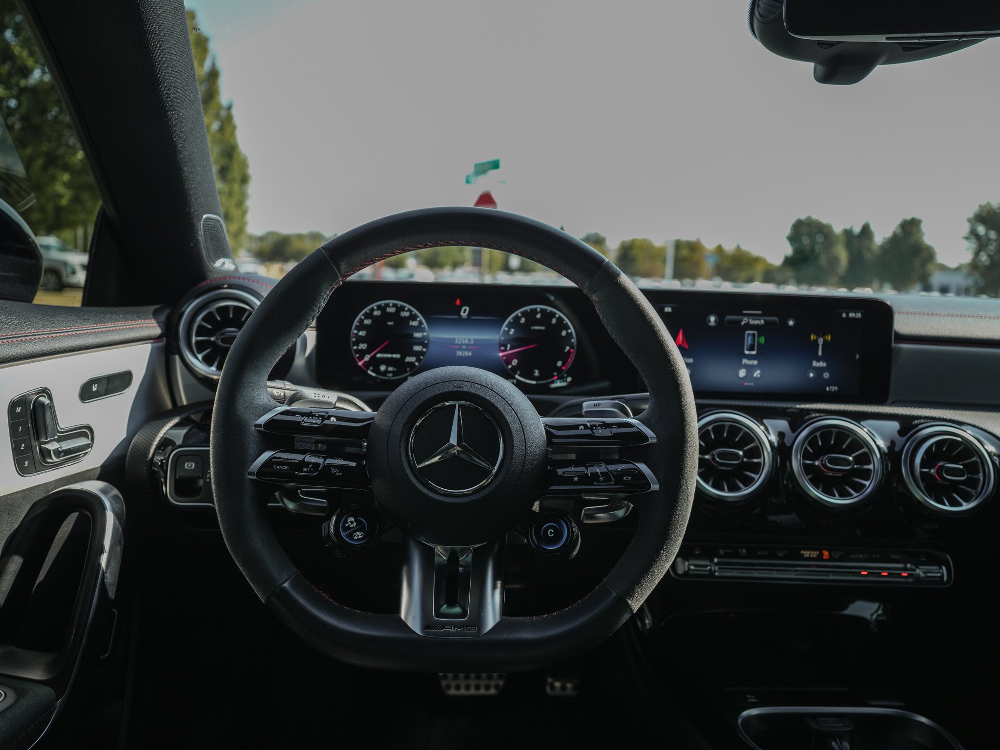 Certified Used 2024 Cosmos Black Metallic Mercedes-Benz CLA 45 AMG® image 17