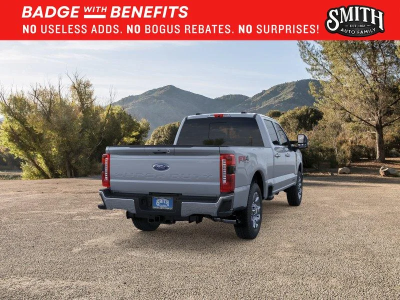 New 2026 Glacier Gray Metallic Tri-Coat Ford F-250® Lariat® image 9