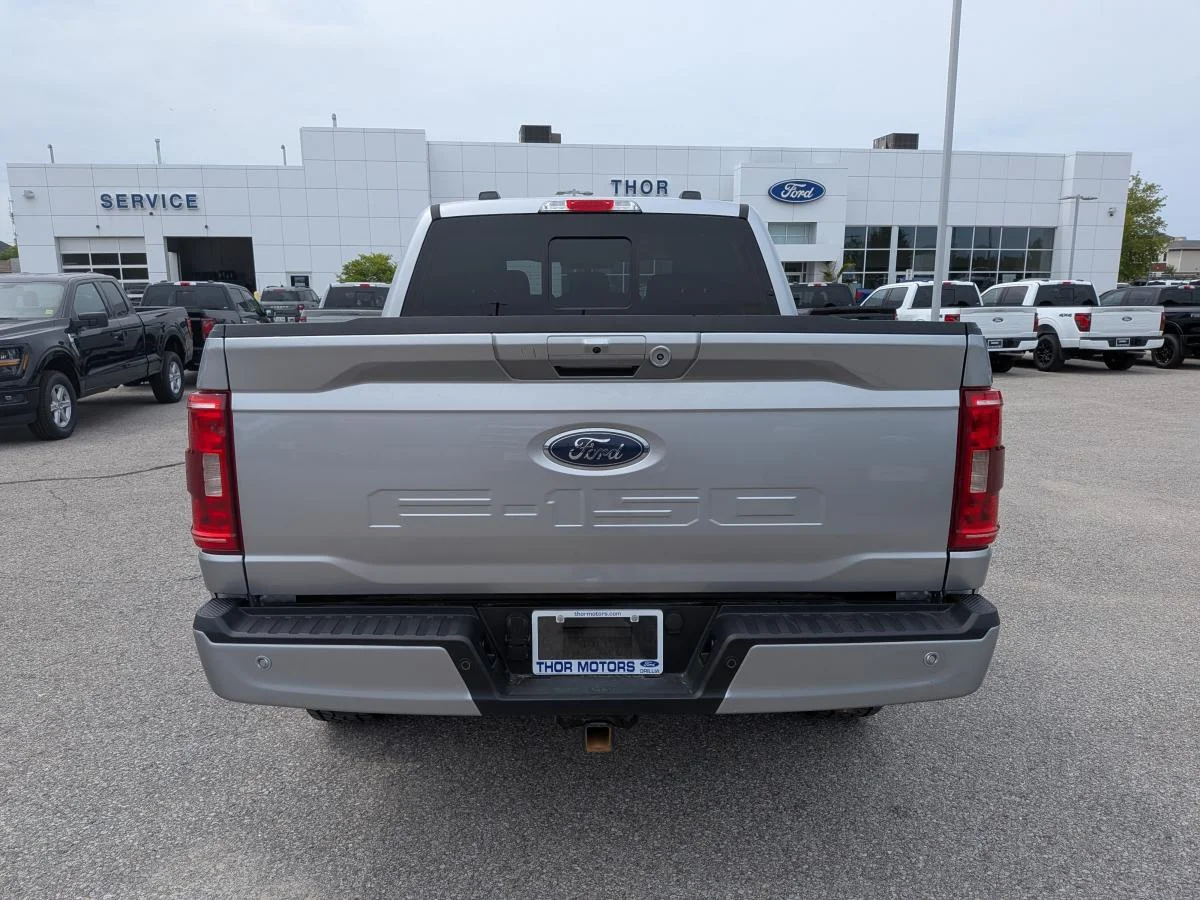 Used 2022 Silver Ford Xlt 4wd Supercrew image 6