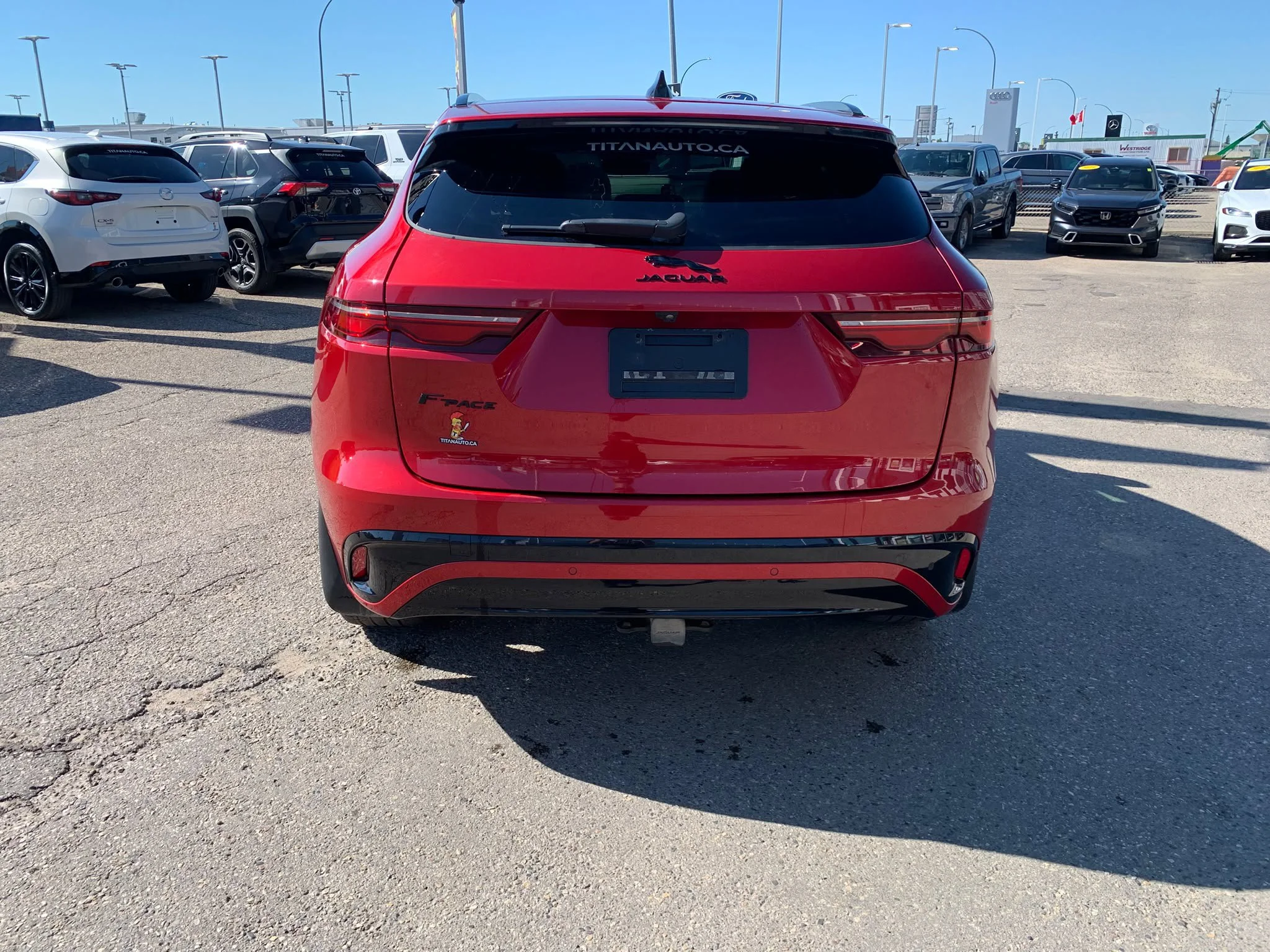 Certified Used 2023 Firenze Red Metallic Jaguar P250 R-Dynamic S AWD*Adaptive Cruise | Nav | Htd Leather | Pano Roof | Htd Wheel | Meridian Sound image 13