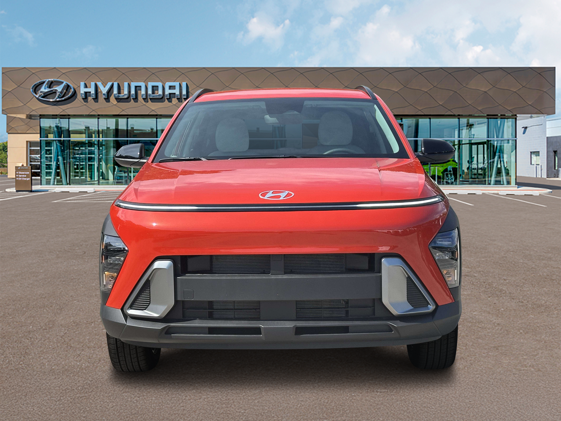 New 2027 Soultronic Orange Pearl Hyundai SEL Sport image 12