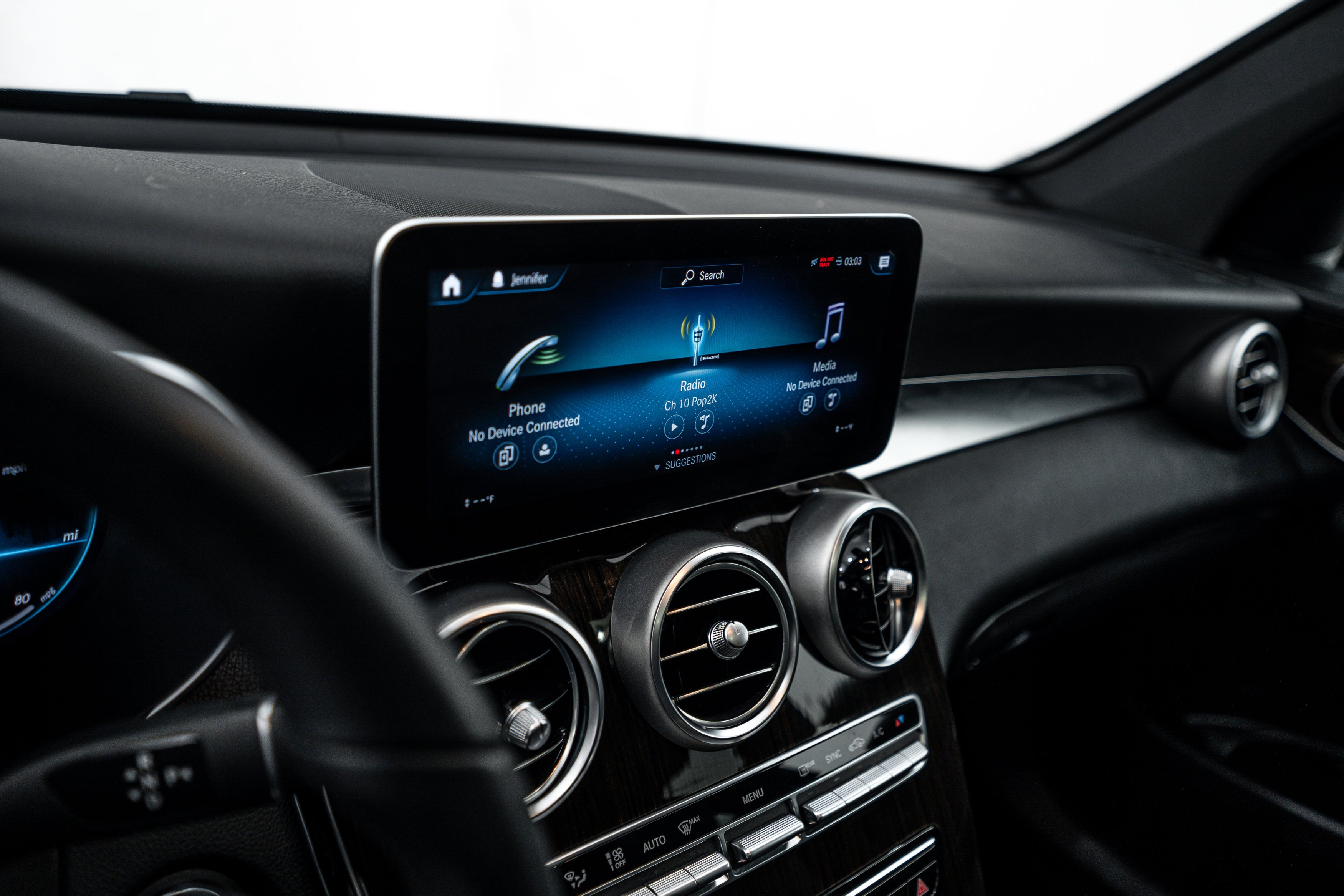 Used 2020 Black Mercedes-Benz GLC 300 image 12