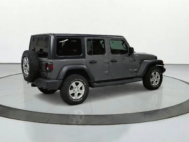 Used 2021 Gray Jeep Unlimited Sport S image 8