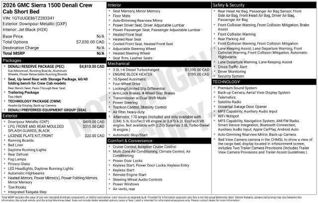 Certified Used 2026 Blue GMC Denali image 42