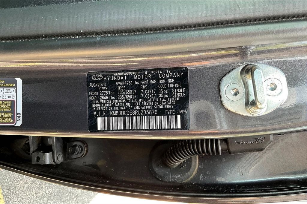 Used 2024 Gray Hyundai SEL image 37