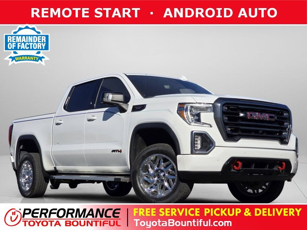 Used 2021 Summit White GMC AT4 image 1